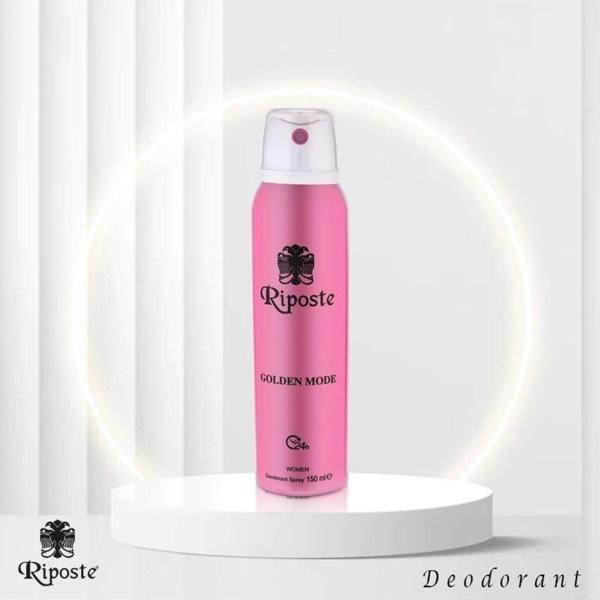 Riposte 24 Saat Etkili Kadın Deodorant -  Golden Mode - 150 Ml - Image 1
