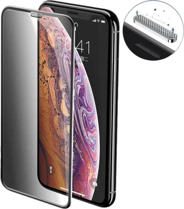 Iphone 11 Pro Max Uyumlu 9d Tam Kaplayan Parmak Izi Bırakmayan Ekran Koruyucu Film - Image 1