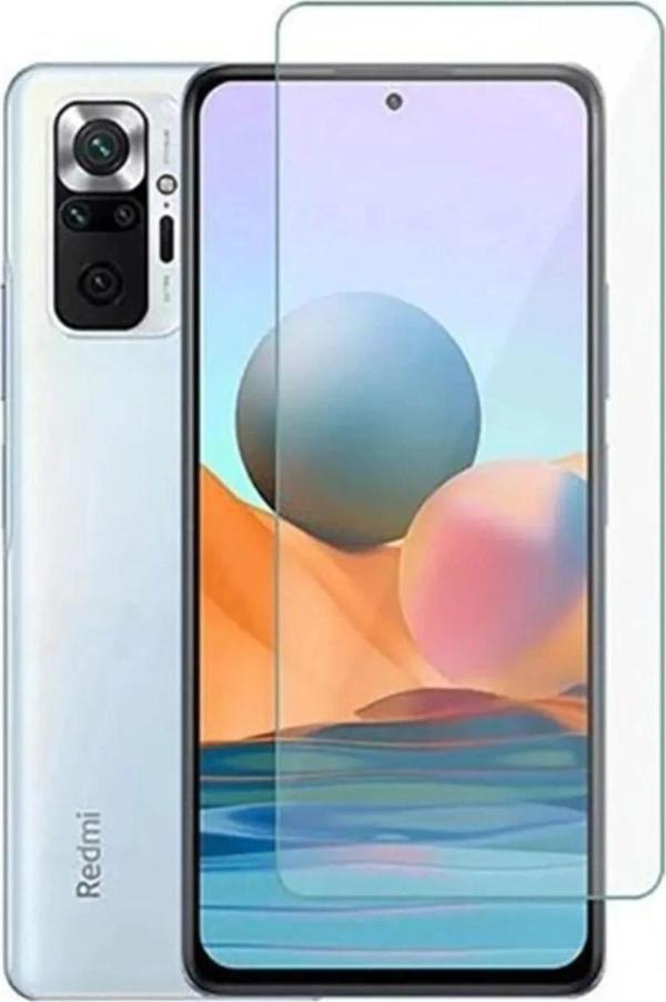 Xiaomi Redmi Note 10 Uyumlu Premium Ekran Koruyucu 9h Sert Temperli Kırılmaz Cam Koruma Şeffaf - Image 1