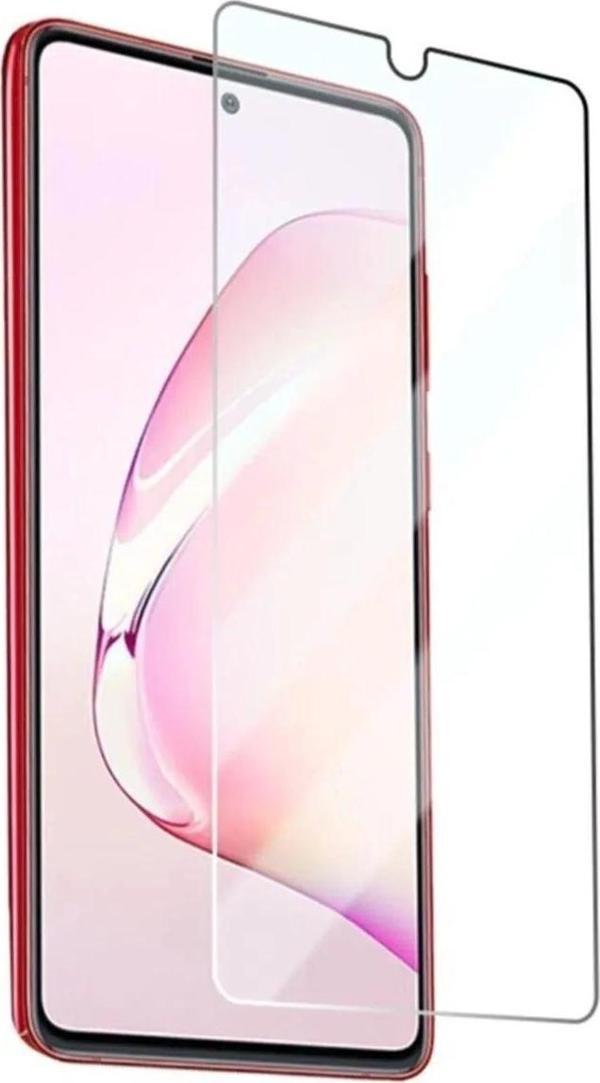 Samsung Galaxy A12 Uyumlu Premium Ekran Koruyucu 9h Sert Temperli Kırılmaz Cam Koruma Şeffaf - Image 1