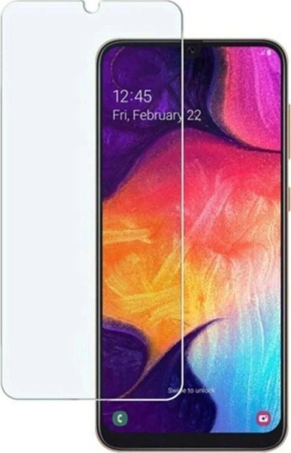 Samsung Galaxy A20 Uyumlu Premium Ekran Koruyucu 9h Sert Temperli Kırılmaz Cam Koruma Şeffaf - Image 1