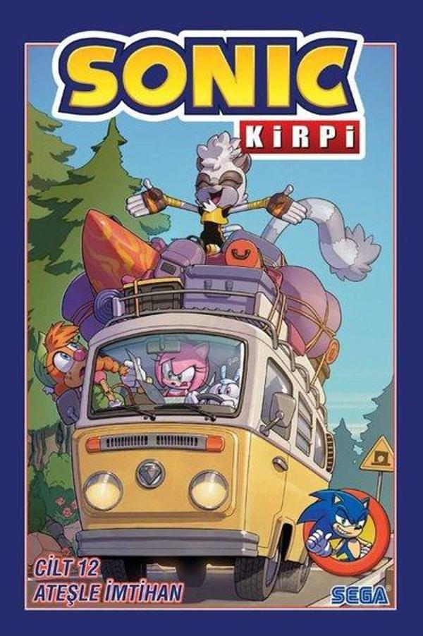 Kirpi Sonic Cilt 12 - Ateşle İmtihan - Presstij Kitap - Image 1
