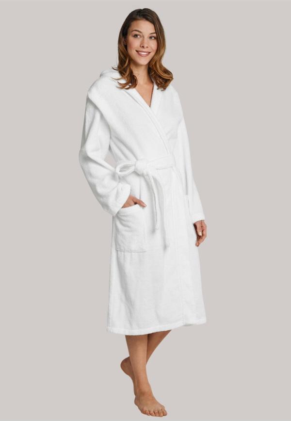 Emillie Kapüşonlu Bukle Bornoz - Image 1