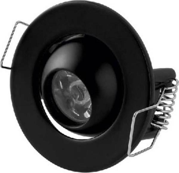 Cata 1,5W Power Led Ufo Spot (Si̇yah Kasa ) (Günişiği) CAT CT-5268SG - Image 1