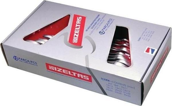 İzeltaş İki Ağız 8'Li Anahtar Takımı Uzun Boy - Image 1