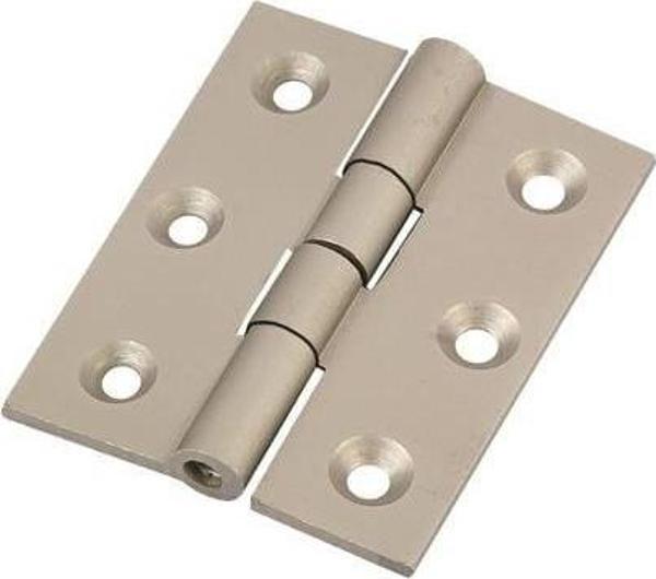Sedef Paslanmaz Yaprak Menteşe 40X40X1.5 Mm - Image 1