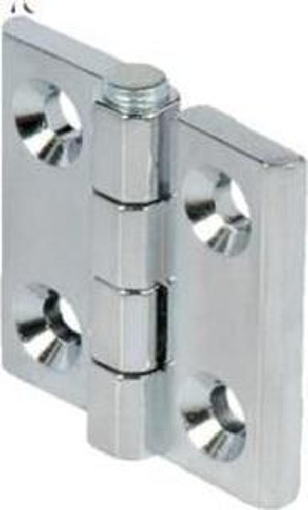 Sedef Yaprak Menteşe 50X50 Krom-4 Adet - Image 1