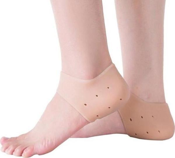 KENPAZAR Silikon Topuk Çorabı Ten Rengi - Image 1