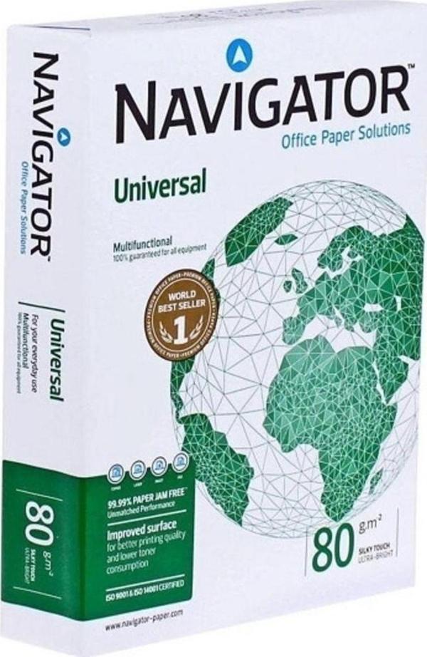 Navigatör A4 Fotokopi Kağıdı 80 Gr 2 Koli 10 Paket (5000 Sayfa) - Image 1