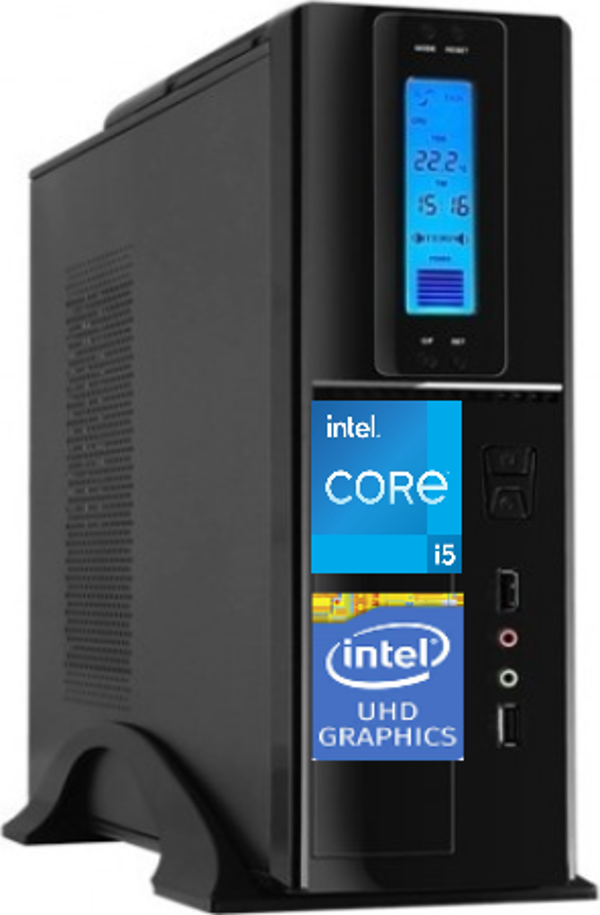 Zetta Flex Sff Intel Core i5 12400 16 GB 1 TB SSD Freedos Masaüstü Bilgisayar ZET22229 - Image 1