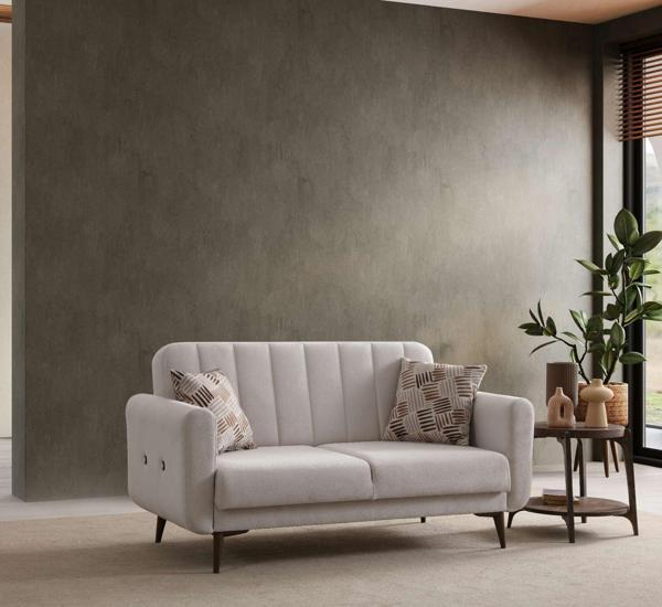 Bona 2'li Koltuk - Ceviz Ayak Valebo-03 - Image 1