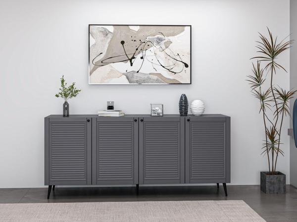 Minar Kale Konsol Pandora Antrasit/Antrasit - Image 1