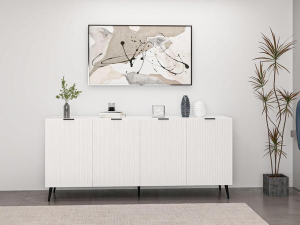 Minar Kale Konsol Plus Beyaz/Beyaz - Image 1