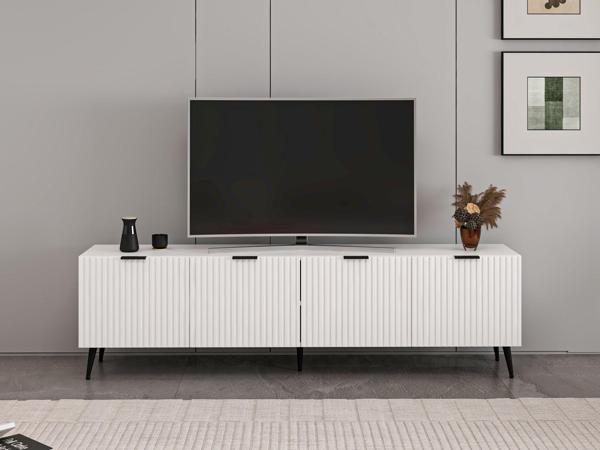 Plus Tv Ünitesi Beyaz/Beyaz - Image 1