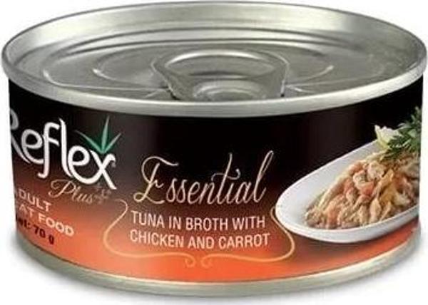 Reflex Plus Ton Balık Tavuklu Yetişkin Konserve Kedi Maması 70 Gr - Image 1