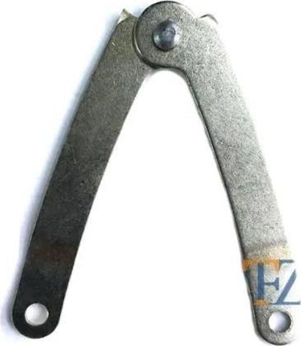 Sandık, Kutu Makası 11,5 Cm - Büyük, Nikel, 1 Adet - Image 1