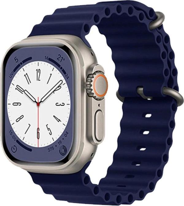 Apple Watch 38mm Ocean Kordon - Mavi-(5796) - Image 1