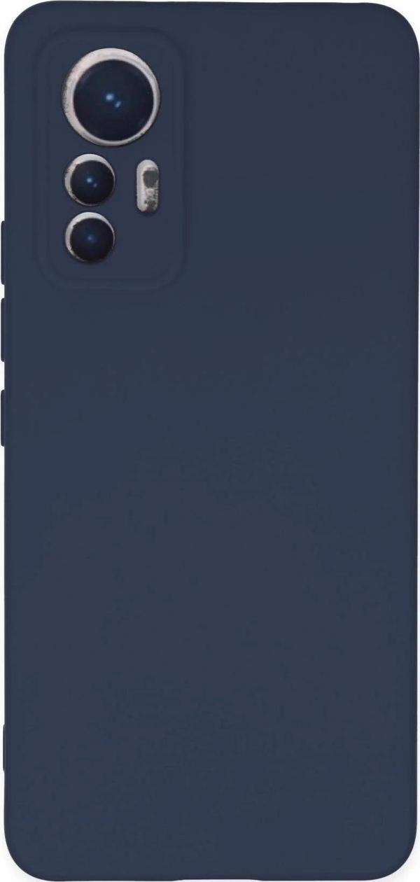 Xiaomi Mi 12 Lite Kılıf Nano içi Kadife Silikon - Lacivert-(5796) - Image 1