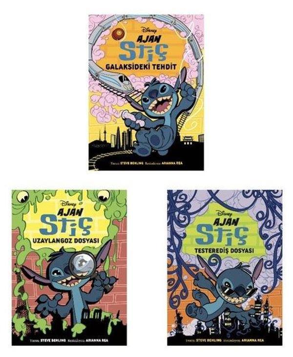 Disney Ajan Stiç - Maceraları Seti - 3 Kitap Takım - Beta Kids - Image 1