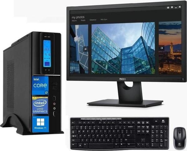 Zetta Flex Sff Intel Core I7 12700 64GB 1tb SSD 4gb GT730 WINDOWS11PRO 21.5 Masaüstü Bilgisayar ZET111MV69 - Image 1