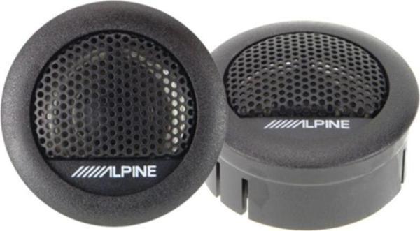 Alpine Sxe-1006Tw 3 Cm Mylar Titanyum Dengeli Kubbe Dome Tweeter Takımı - Image 1