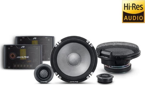 Alpine R2-S652 Eni Nesil 6-1/2" (16,5 Cm) Bileşen 2 Yollu R-Serisi Pro Hoparlörler - Image 1