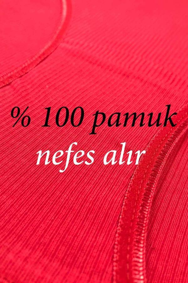 12 Adet Fitilli Pamuklu Kadın Kaşkorse Bikini Külot - Image 1