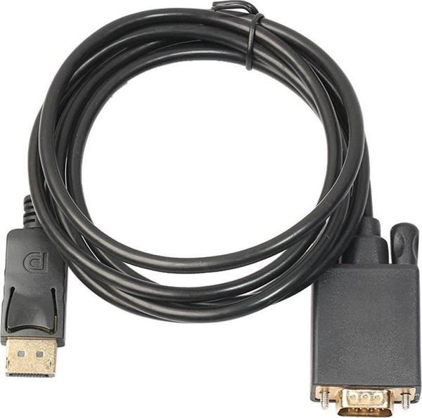 PrimeX PX-1256 1.5 Metre Display To VGA Kablo, Displayport to vga Kablo, Dp to Vga Çevirici Kablo (Display Bilgisayara-V - Image 1