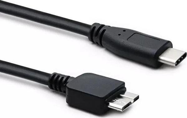 PrimeX PX-610 1.5 Metre TYPE C to Micro USB B Kablo, Type C Harici Harddisk kablosu, Type C Micro b Kablo, Type C USB b  - Image 1