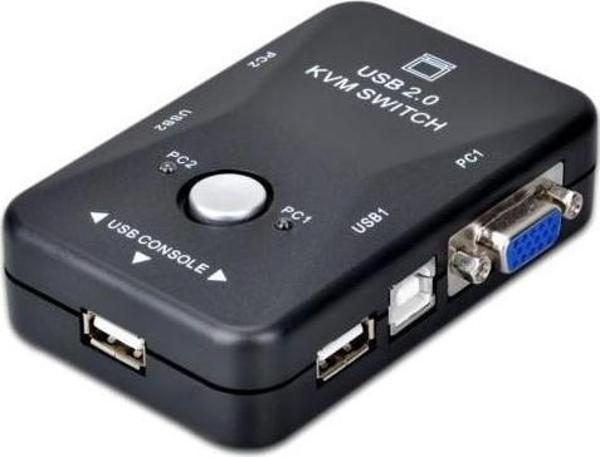 PrimeX PX-2740 USB KVM Switch 2 Port Manuel - Image 1