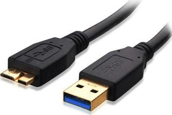 S-link SLX-U34 Usb3.0 1m Harici Disk 2li Data+Şarj Micro Usb Kablosu - Image 1