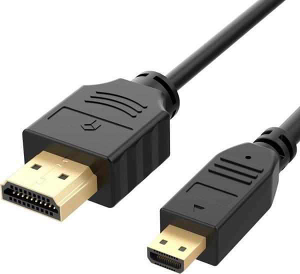 PrimeX PX-1121-5 Micro HDMI to HDMI 5 Metre 1080P FullHD Kablo - Image 1