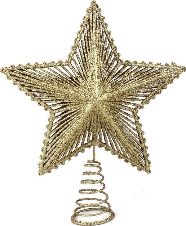 Luxury Ağaç Tepelik 25 cm Yılbaşı Süsü - Image 1