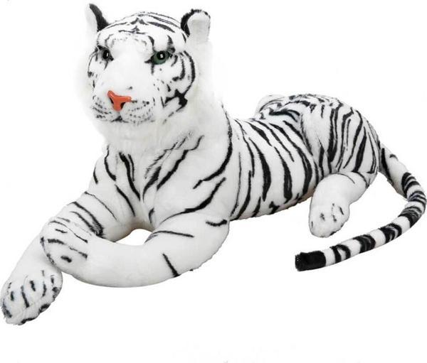 1398 Sunman Peluş Kaplan Yatan 90 cm - Image 1