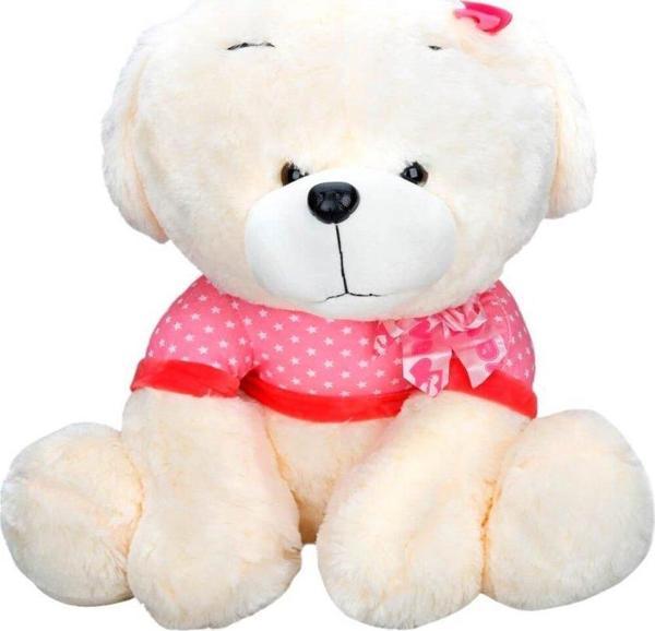1033 Peluş Oturan Köpek 55 cm - Image 1