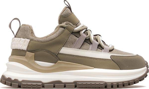 Kadın İçi Polarlı Sneaker Günlük Ayakkabı 25k 25k331 Z Yeşil - Image 1