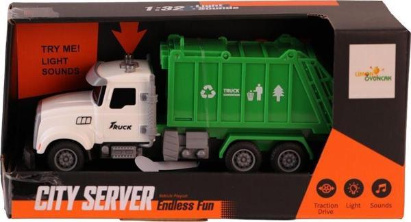 C-007A PİLLİ IŞIKLI ÇÖP ARABASI - Image 1