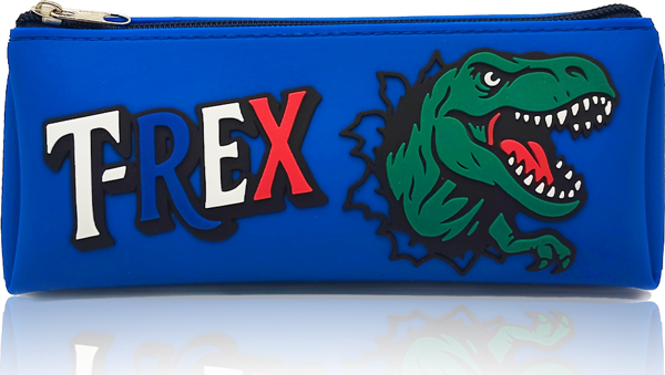 T-Rex Tasarımlı PVC Kalem Kutusu – Dayanıklı Silikon Yapı, Çocuklar için Şık ve Kullanışlı Saklama Kutusu, Çevre Dostu ve Uzun Ömürlü - Image 1