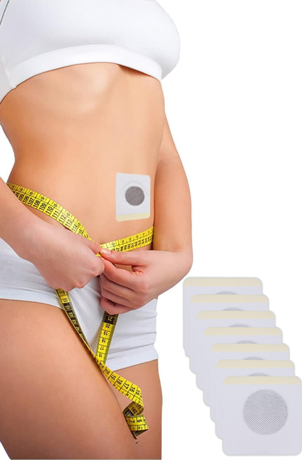10 Adet Zayıflama Göbek Bandı Slim Patch Termal Etkili Karın Bandı İştah Azaltıcı Özellikli İnce Yapılı Yapışkanlı Vücut Şekillendirme Yardımcı Ürünü - Image 1
