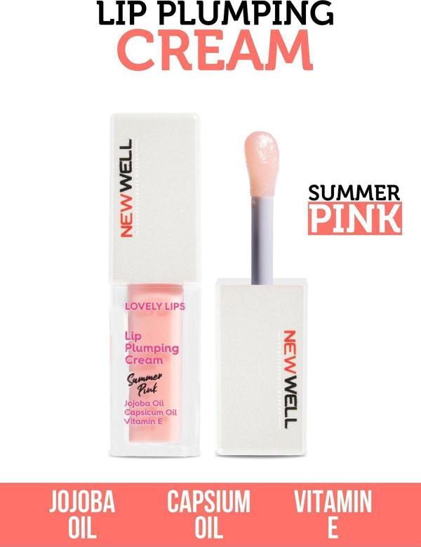 Lip Plumping Cream Summer Pink Dudak Dolgunlaştırıcı Krem 5 ML - Image 1