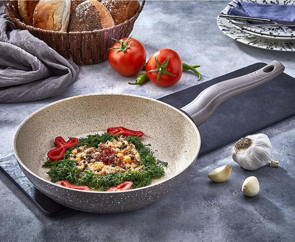 Polochef Panamera Döküm Granit Tava 26 Cm Kahverengi Bakalit Sap - Image 1