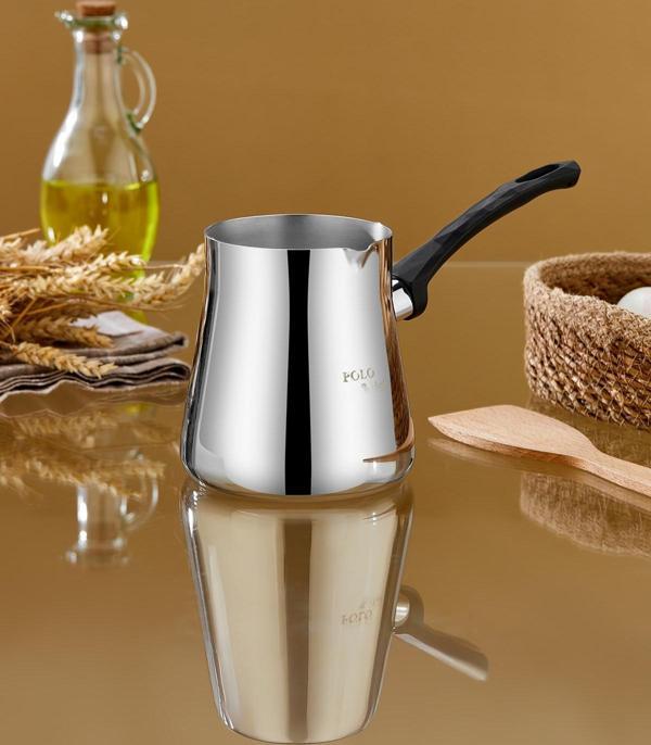 Polochef Venedik 18/10 Paslanmaz Çelik Cezve 850 Ml. - Image 1