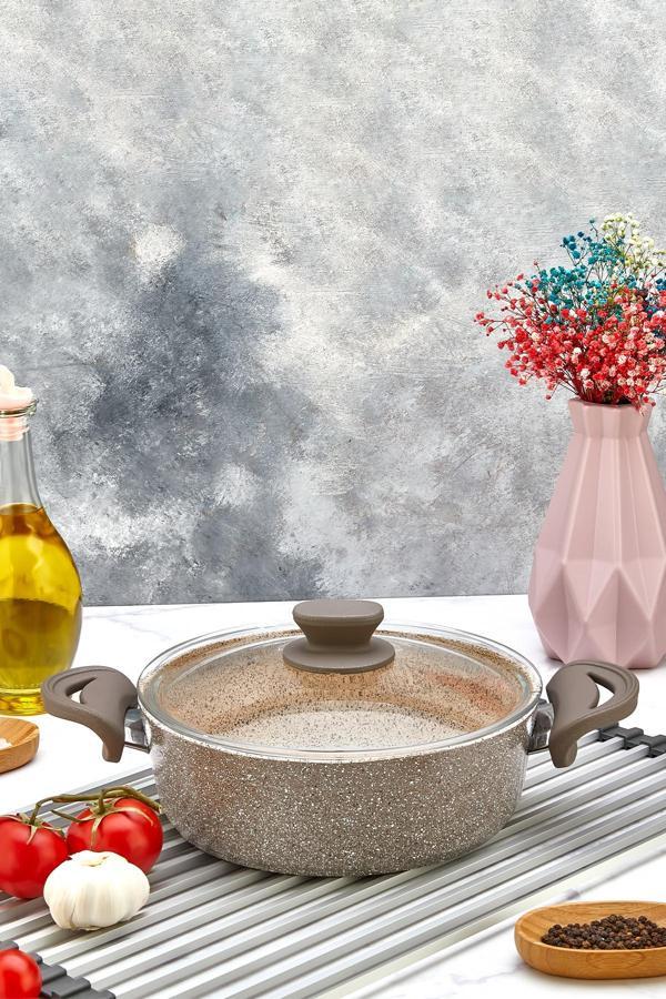 Polochef Panamera Pilav Tenceresi 26 Cm Bakalit Sap Kahverengi - Image 1