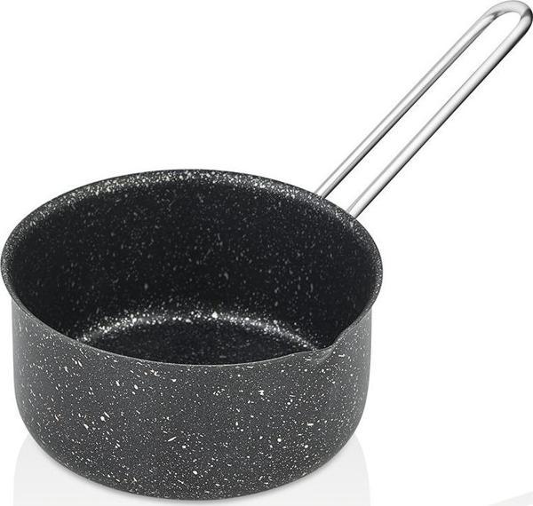 Polochef Döküm Granit Sütlük Ve Sosluk 14 Cm Siyah İndüksiyonlu - Image 1