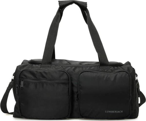 Lumberjack Çanta Two Pocket Gym 5pr Siyah 102033500  - Image 1