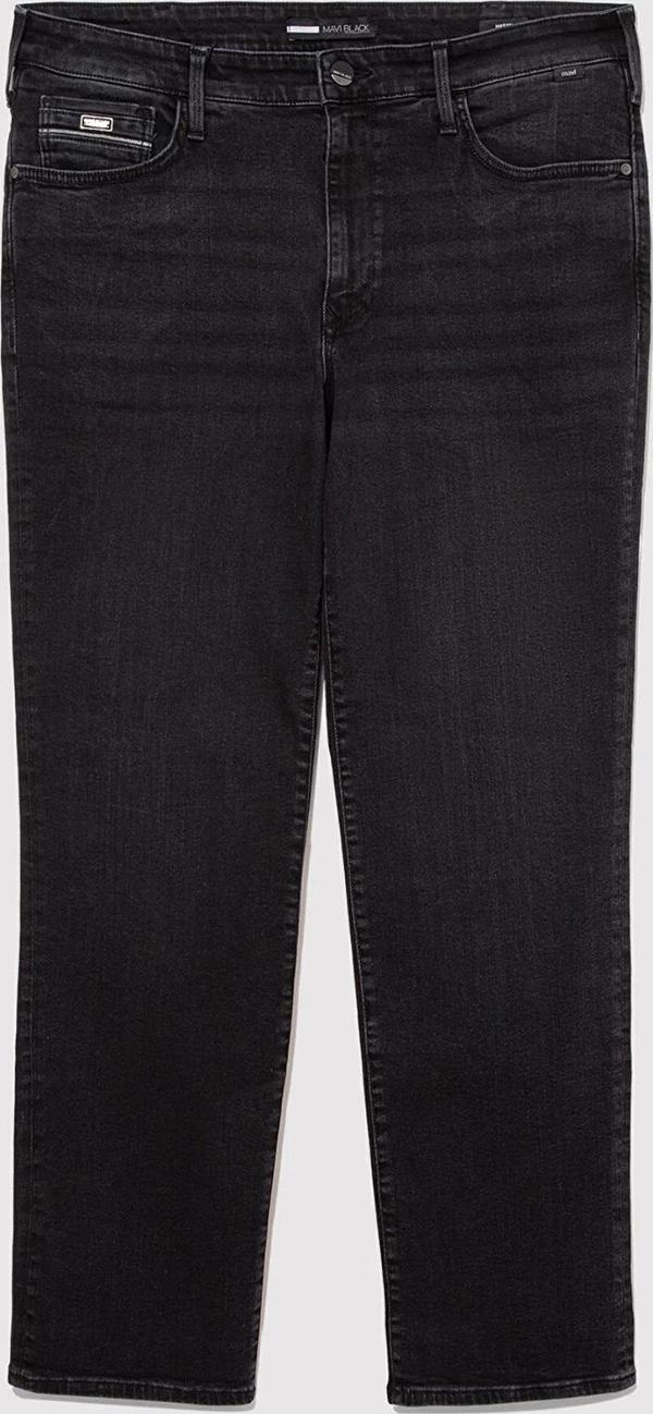 Mavi Erkek Büyük Beden Hasan Smoke Jean Pantolon Siyah - Image 1