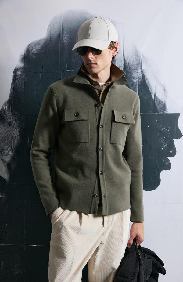 Lufian Erkek Igor Hırka 112100076 Yeşil - Image 1