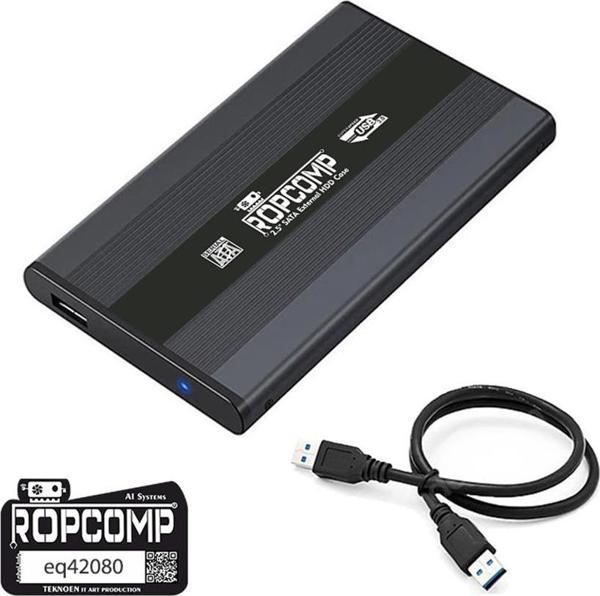 Ropcomp 2.5" USB 3.0 Sata Harici Harddisk Kutusu Metal - Image 1