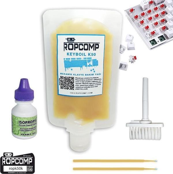 Ropcomp KEYBOİL KİT Mekanik Klavye Bakım Kiti K50k - Image 1