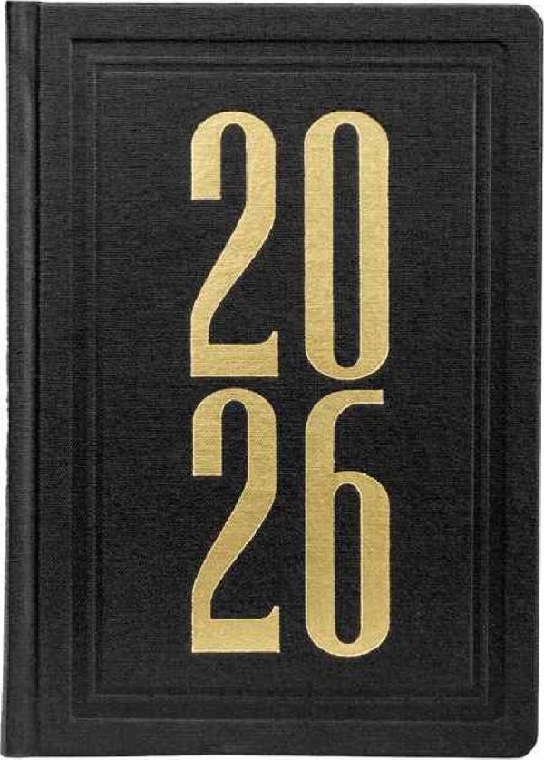 ECE AJANDASI AŞİYAN 2026 Siyah - Sayfada 2 Günlük 13x18 - Image 1